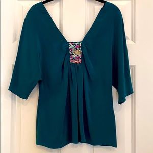 Joie short sleeve 100% blouse (size xs)